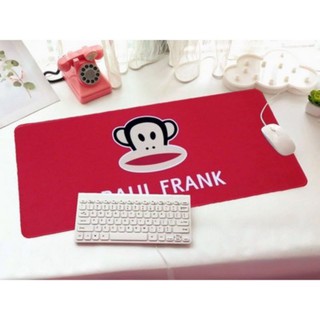 แผ่นรอง เม้าส์(mouse) คีร์บอร์ด Keyboard โน๊ตบุ๊ค notebook ลาย พอลแฟรงค์ Paulfrank ขนาด 70x30 ซม.