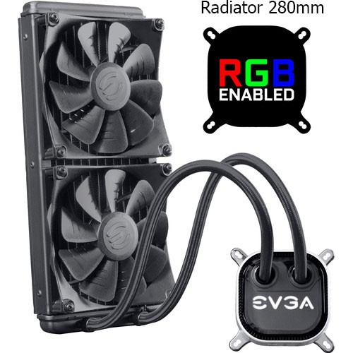 EVGA CLC 280 RGB Closed Loop Liquid CPU Cooler (Support LGA1700