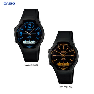 สินค้า Casio Standard Men นาฬิกาข้อมือ รุ่น AW-90H Series AW-90H-2B AW-90H-9
