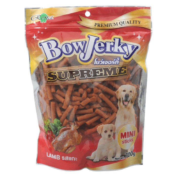 โบว์เจอร์กี้-ขนมสุนัข-รสแกะ-700-ก-bow-jerky-dog-snack-lamb-flavor-700-g