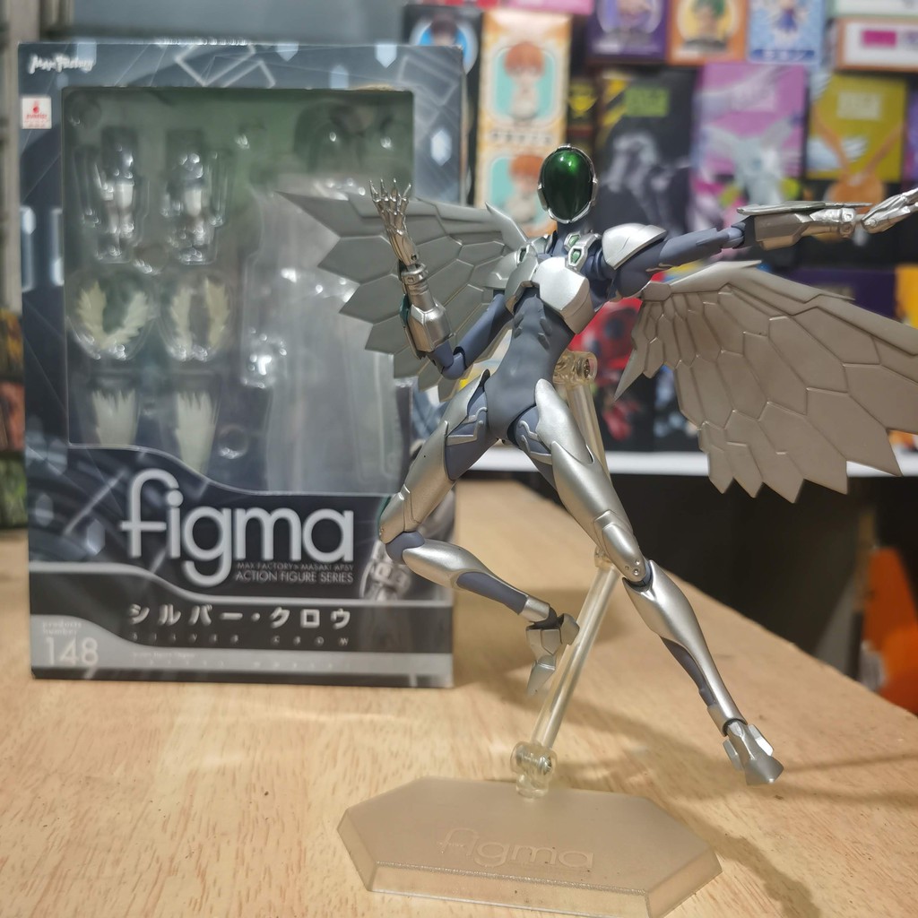 Preowned (BROKEN) MAX FACTORY Figma 148 Silver Crow (Accel World ...