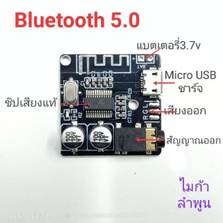 ภาพหน้าปกสินค้าวงจรบลูทูธ บอร์ด Bluetooth Mini Bluetooth 5.0 บลูทูธรถยนต์ บลูทูธเครื่องเสียง ที่เกี่ยวข้อง