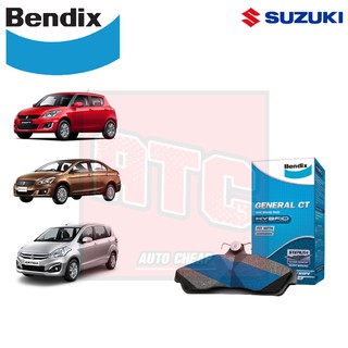 Bendix ผ้าเบรค suzuki swift ciaz ertiga ซูซุกิ สวิฟท์ เซียส เออร์ติก้า General CT