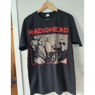 เสื้อยืดโอเวอร์ไซส์เสื้อยืด Radiohead t-shirtS-3XL