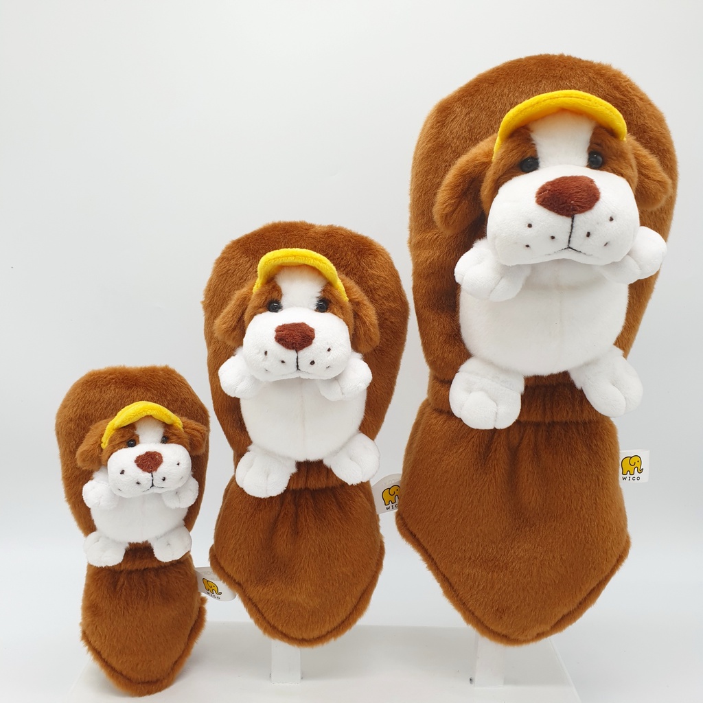 [WICO&Golf] Golf Club Cover White Dog Rottweiler / Golf Club Cover