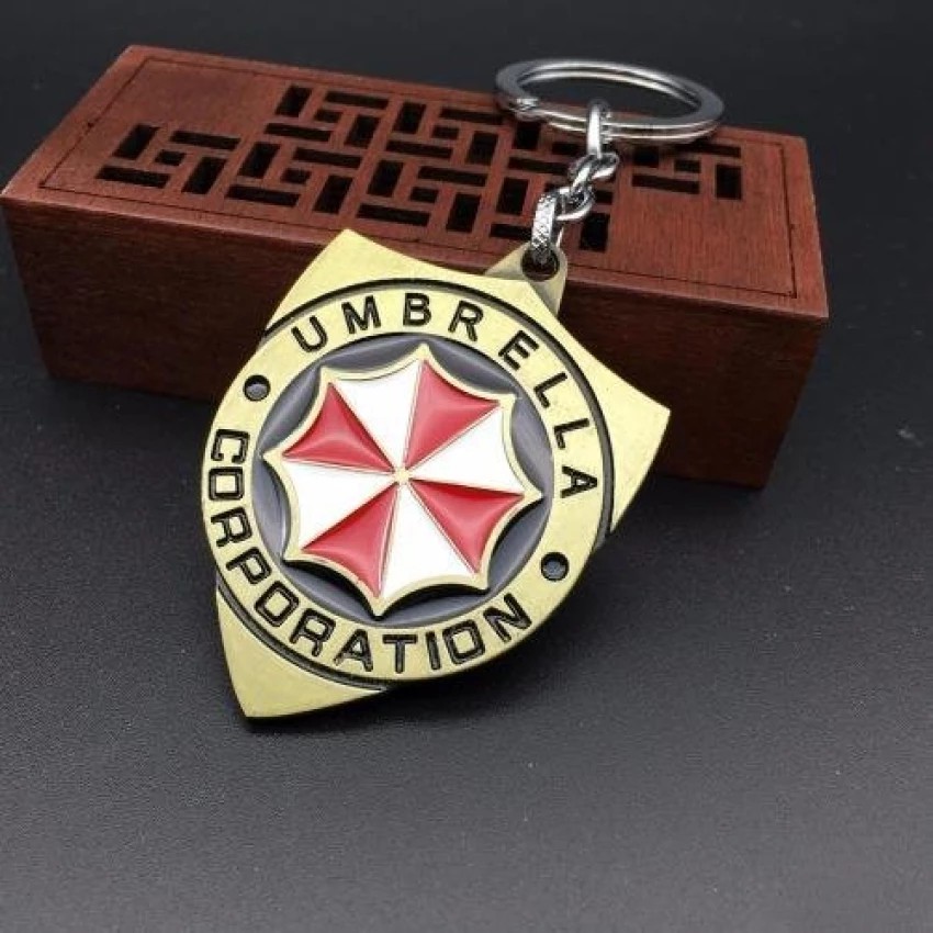 พวงกุญแจ Keychain Umbrella Corporation alloy Keyring Chain Pendant Hangings Gift Shopee Thailand