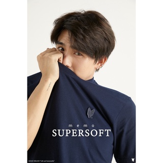 เสื้อยืด Memo ผ้า Supersoft Premium งานปัก รุ่น Fox Icon  สินค้าลิขสิทธิ์แท้