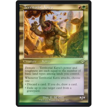 [MTG][Single][MH2] Territorial Kavu ระดับ Rare [ภาษาอังกฤษ] | Shopee ...