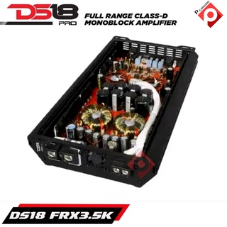 เพาเวอร์แอมป์คลาสดีรถยนต์ DS18 รุ่นFRX3.5K กำลังขับ 3500 วัตต์แอมป์ขยายเสียงติดรถยนต์ อเมริกัน