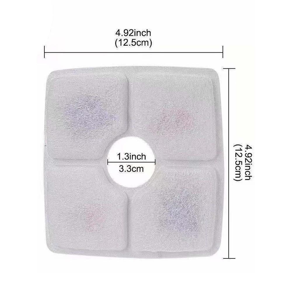ภาพสินค้าThai.th  ไส้กรองน้ำพุแมว แผ่นกรองน้ำพุ น้ำพุแมว 1 ชิ้น JP009 (มีราคาส่ง) จากร้าน zzxr1982 บน Shopee ภาพที่ 5