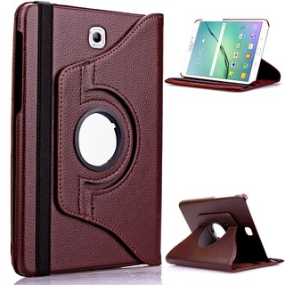 Samsung Tab S2 8.0 T710 T715 T713 T719 Case 360 Style - Brown