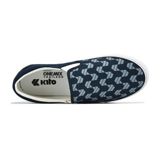 ภาพขนาดย่อของภาพหน้าปกสินค้าKito BL2 Checker Slip-on  NEA รองเท้าผ้าใบ ทรงสวม กีโต้ จากร้าน onemixthailand บน Shopee ภาพที่ 5