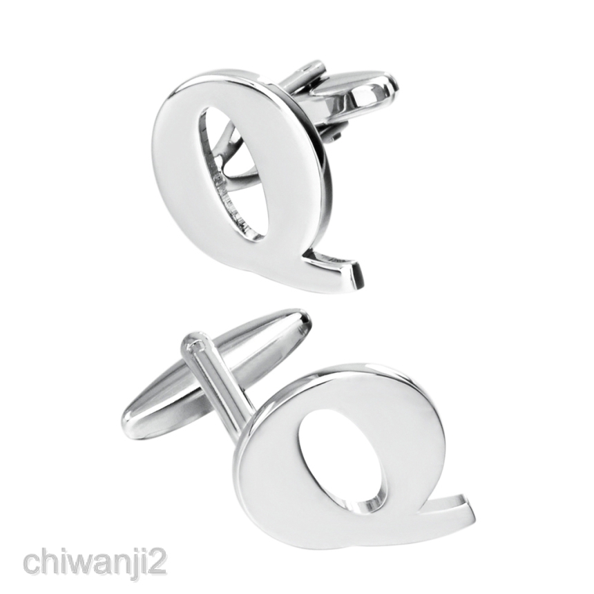 ตัวอักษร-cufflink-link-สำหรับงานแต่งงาน