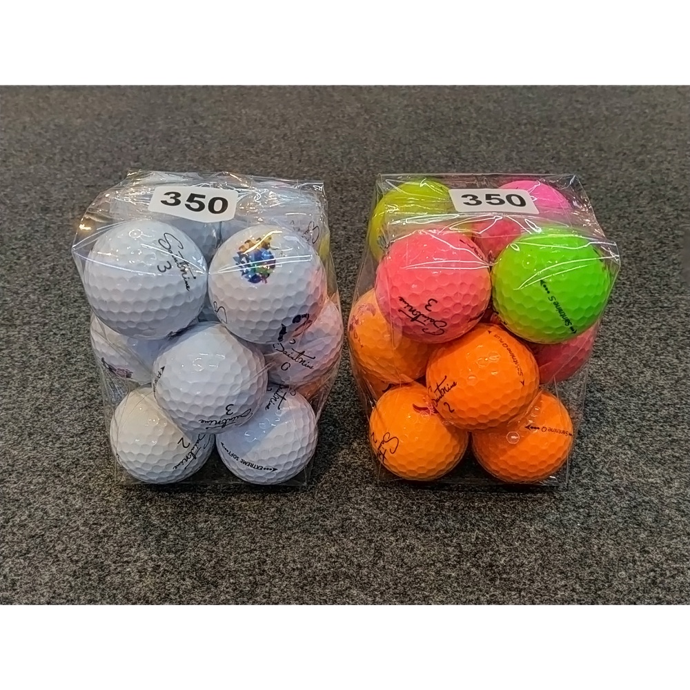 ลูกกอล์ฟ Saintnine (Second Hand Golf Balls) มือสอง เกรด C /D /Low สภาพ