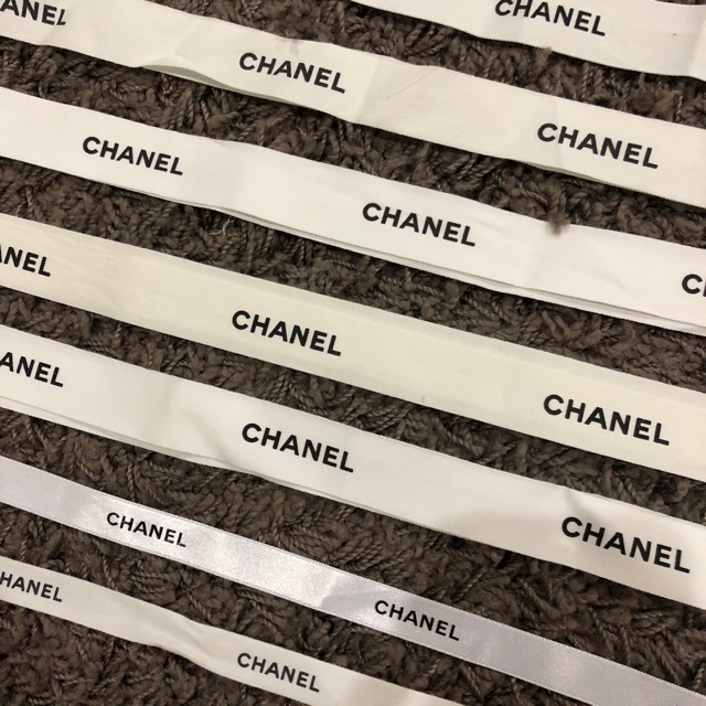 chanel-ribbon-ของแท้-กว้าง2-5cm-ยาว85cm