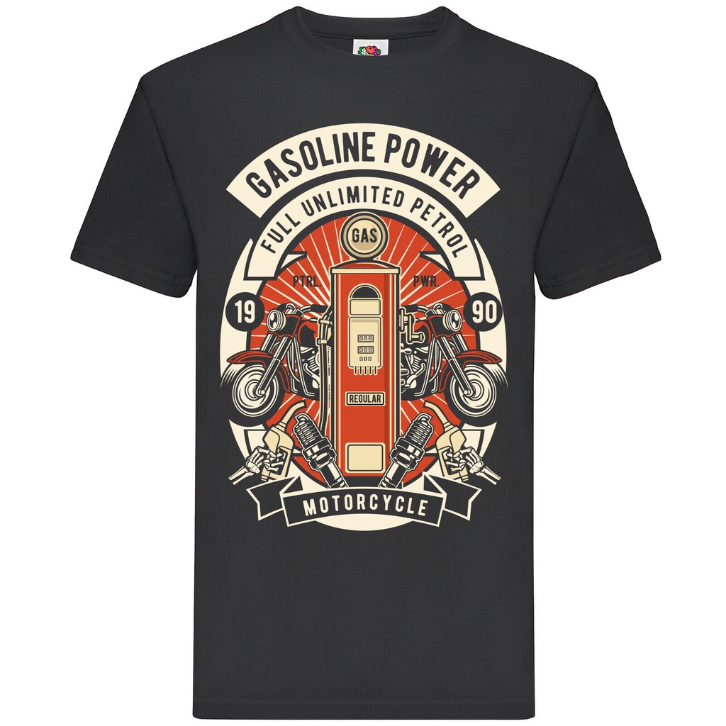 เสื้อยืดผ้าฝ้ายพิมพ์ลายขายดี-เสื้อยืด-พิมพ์ลายกราฟฟิค-oline-power-คุณภาพสูง