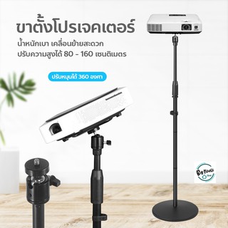 สินค้า ขายึดโปรเจคเตอร์ ขาตั้งโปรเจคเตอร์ ขาตั้งโปรเจคเตอร์ขนาดเล็กปรับระดับได้ ขาตั้งโปรเจคเตอร์แบบเกลียว ปรับความสูงได้