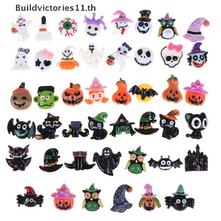 Buildvictories11 จี้เรซิ่น รูปฟักทองผี 10 ชิ้น DIY