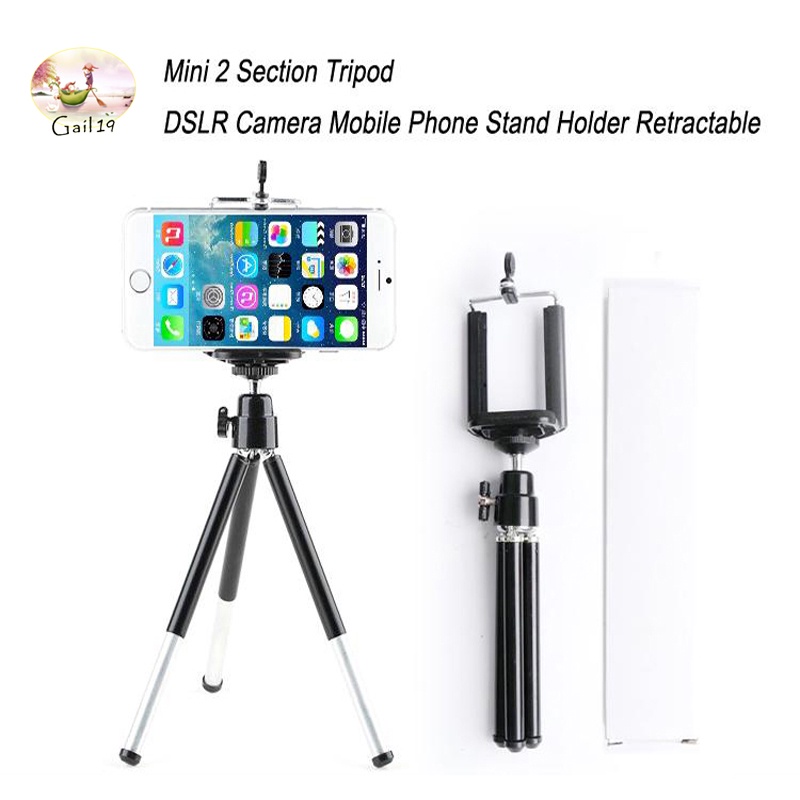 Mini 2 ขาตั้งกล้อง DSLR กล้องมือถือ Phone Stand ผู้ถือ Retractable / 2