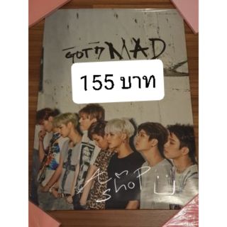 [ขายของสะสม] โปสเตอร์ GOT7 อัลบั้ม MAD *มีตำหนิเล็กน้อย*