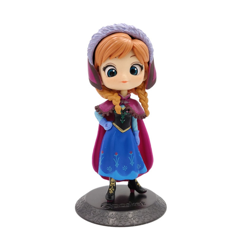ภาพสินค้าโมเดลตุ๊กตาฟิกเกอร์ Disney Frozen Elsa Anna Princess PVC ของเล่นสําหรับเด็ก จากร้าน wonderfulmood01.th บน Shopee ภาพที่ 5