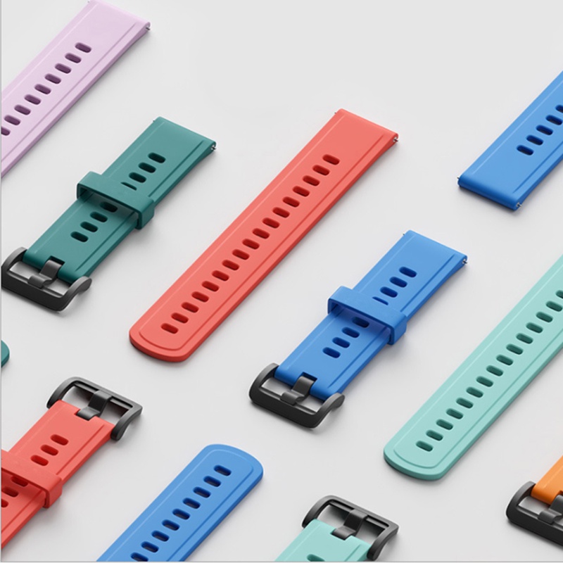 ภาพหน้าปกสินค้าXiaomi Watch S1 Active / Xiaomi Watch S1 strap silicone Wristband Replacement bracelet 22MM