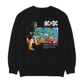 เสื้อยืดสีขาวAc DC - ถ่ายให้เต็มที่ | เพลง Crewneck | เสื้อกันหนาว BAND | Unisex | เมอร์ช | ร็อคคลาสสิก | Ac / DCS-4XL