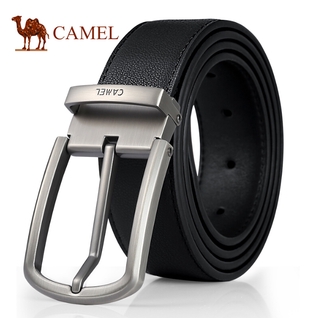 สินค้า Camel เข็มขัดหนัง หัวเข็มขัดแบบเข็ม สําหรับผู้ชาย