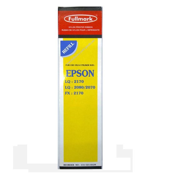 รีฟิล Refill Ribbon ( Fullmark ) สำหรับ Epson LQ-2170 2080 2070 ...