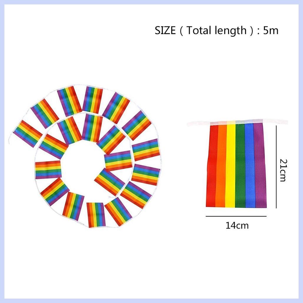 ธงแบนเนอร์-lgbt-สีรุ้ง-16-4-ฟุต-สําหรับงานปาร์ตี้-ในร่ม-กลางแจ้ง