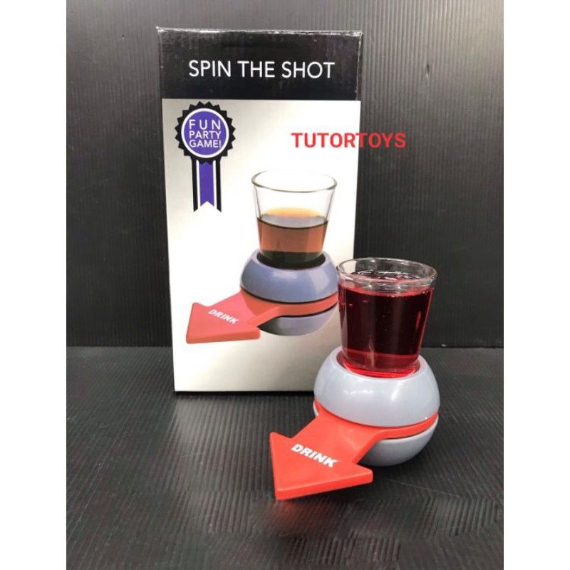 เกมส์ลูกศรหมุนดื่ม-spin-the-shot-drinking-game-เกมส์ในวงเหล้า-เกมสำหรับงานสังสรรค์-งานปาร์ตี้-แก้วช็อตเสี่ยงทาย