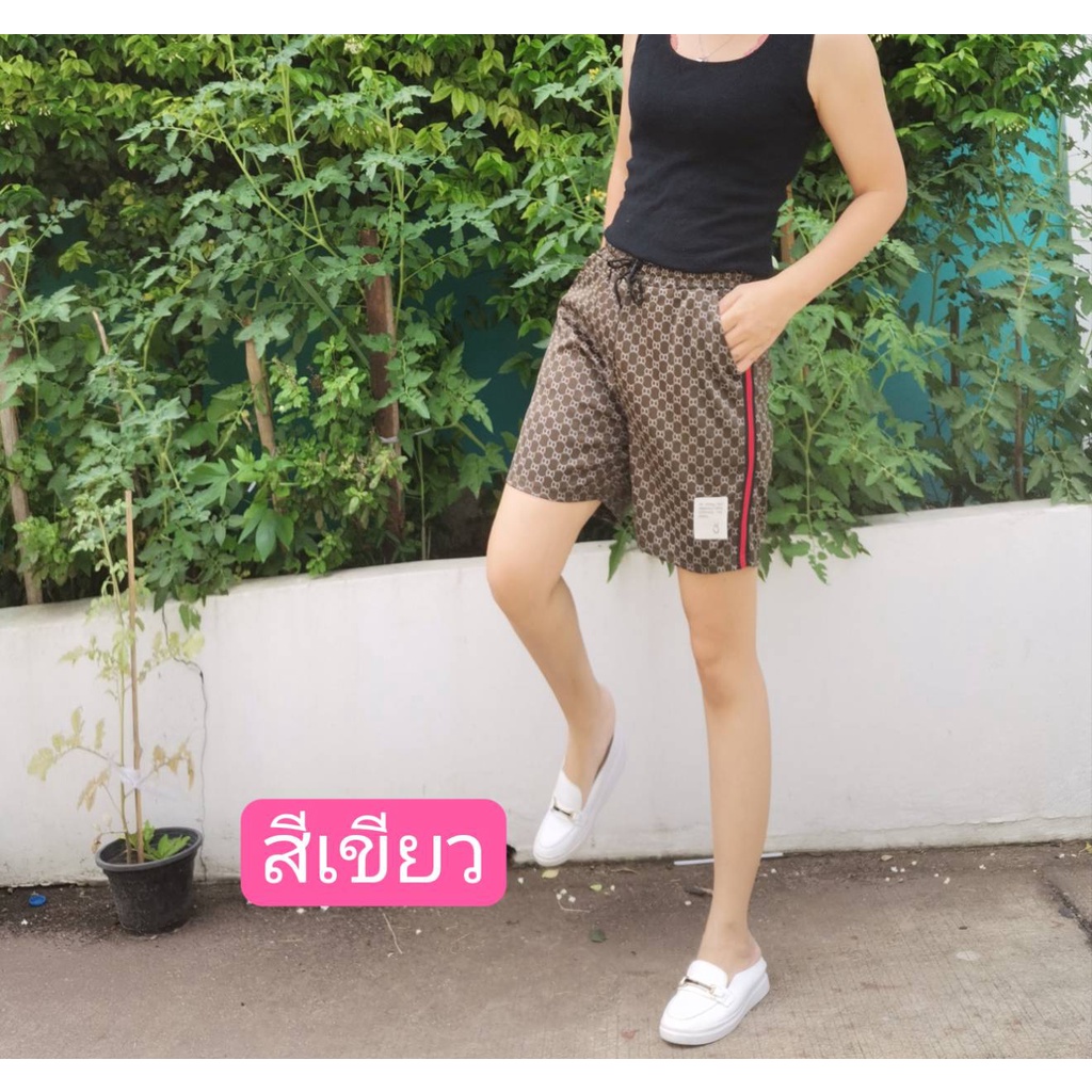กางเกงขาสั้น-กางเกงขาสั้นผู้หญิงเนื้อผ้าใส่สบายของมาใหม่-มี4ไชส์9สีผัายืดเกาหลี-ใส่ดีใส่สบายใส่สวย-มีกระเป๋าข้างสองใบ