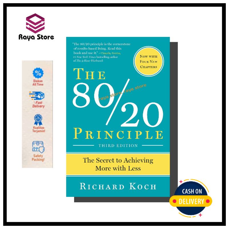หลักการ 80/20: The Secret To Achieving More With Less by Richard Koch ...