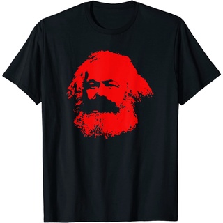 เสื้อยืดลําลอง ผ้าฝ้าย 100% แขนสั้น คอกลม พิมพ์ลาย Karl Marx Communist Socialism สําหรับผู้ชาย