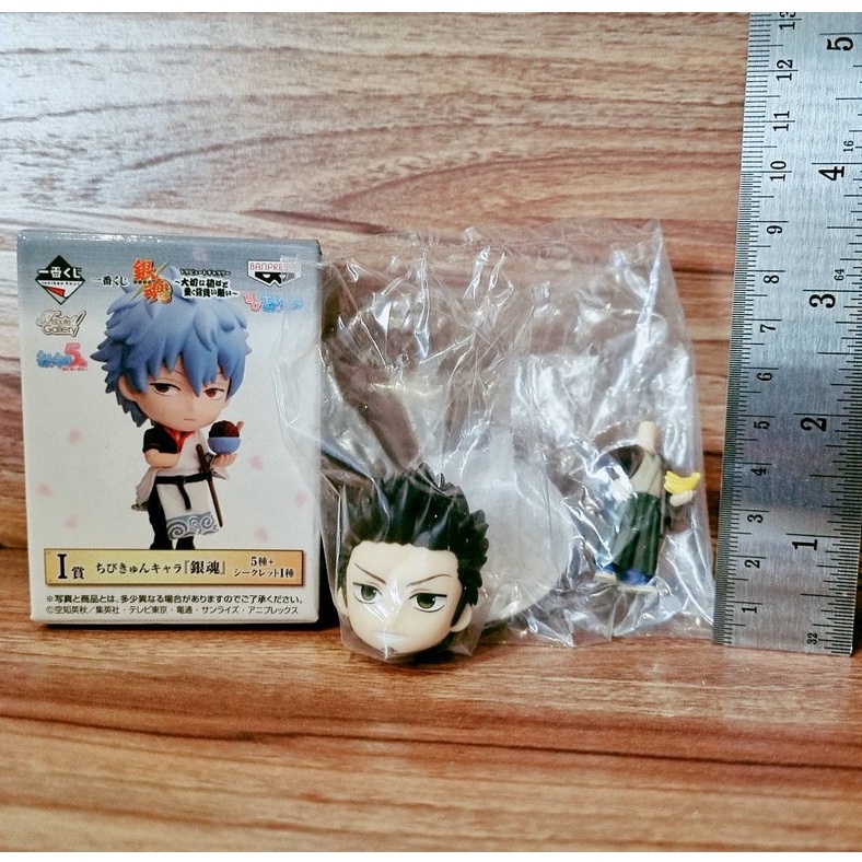 กินทามะ-gintama-ชุดปกติ-ชุดรบ-ชุดคอสเพลย์-มินิฟิกเกอร์น่ารักๆ-ของแท้-มือ-1