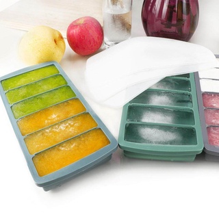 Abloom ถาดซิลิโคน แช่แข็งอาหารเด็ก กล่องซิลิโคนบรรจุภัณฑ์อาหาร Silicone Food Container