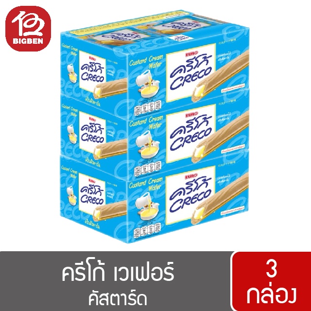 3-กล่อง-creco-ครีโก้-เวเฟอร์-ขนมสอดไส้-216-กรัม-18กรัม-x-12ซอง
