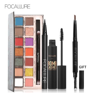 FOCALLURE ดินสอเขียนคิ้วอายไลเนอร์ 14 สี