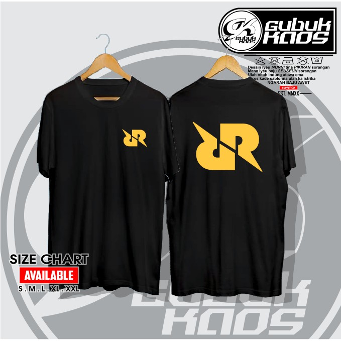 BAJU KAOS โลโก้ RRQ v2 ESPORT SQUAD เกมมือถือ LEGENDS - GUBUK.KAOS ...