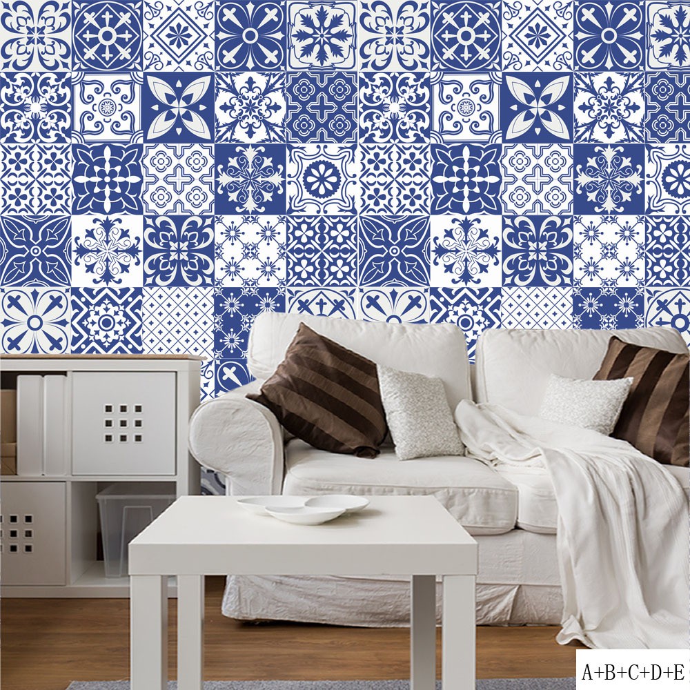 bestprice1920-mediterranean-tile-stickers-wall-stickers-สติกเกอร์กระเบื้อง-สติกเกอร์ติดผนัง