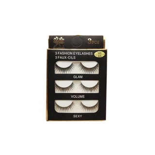 BEIKOTT 5D ขนตาปลอม ขนตาปลอมธรรมชาติ ขนตา ขนมิงค์ แบบธรรมชาติ 3 คู่ Eyelashes [ผู้ขายชาวไทย พร้อมสต็อก]