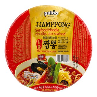 ภาพหน้าปกสินค้าพร้อมส่ง 팔도 왕짬뽕봉지 บะหมี่เผ็ดรสทะเล(จัมปง) Paldo Jjamppong Seafood Noodle Big Cup 116g ที่เกี่ยวข้อง