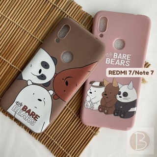 เคสลายการ์ตูน เคสซิลิโคน เคสสกรีนลาย เคส TPU เคสโทรศัพท์มือถือ สำหรับมือถือรุ่น Xiaomi Redmi 7 / note 7