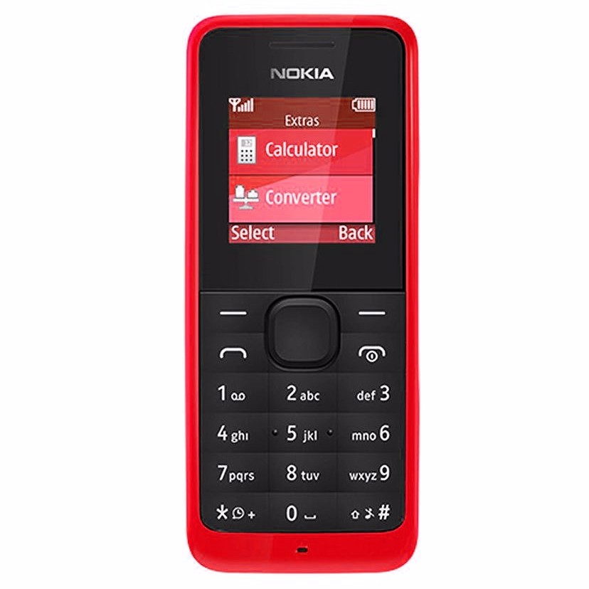 โทรศัพท์มือถือโนเกีย-ปุ่มกด-nokia-105-สีแดง-3g-4g-รุ่นใหม่-2020