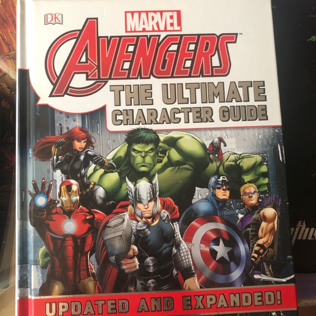 Marvel avengers the ultimate character guide shopee thailand