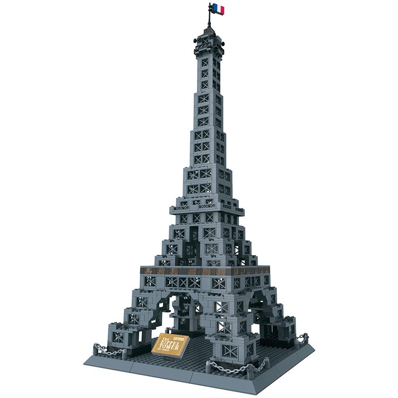 ตัวต่อเสริมทักษะ-หอไอเฟล-กรุงปารีส-ประเทศฝรั่งเศส-978pcs-hot-world-famous-architecture-eiffel-tower-paris-france