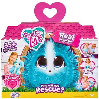 Little Live Pets Scruff-a-Luvs Plush Mystery ของเล่นอุปกรณ์กู้ภัยอิเล็กทรอนิกส์ สําหรับสัตว์เลี้ยง 30031