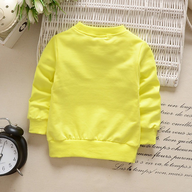 เสื้อกันหนาว-แขนยาว-พิมพ์ลายการ์ตูนสัตว์โลก-สำหรับเด็ก
