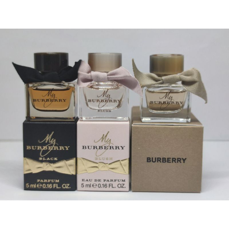 ภาพหน้าปกสินค้าMini  My Burberry 5 ml ชนิดหัวแต้ม น้ำหอมจิ๋ว น้ำหอมขนาดพกพาแท้