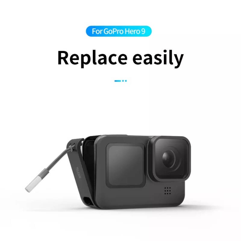 ภาพหน้าปกสินค้าฝาครอบแบตเตอรี่ GoPro Hero 10/9 TELESIN BATTERY SIDE COVER LID HERO 10/9  CAD003 ExtreamGoPro โกโปร จากร้าน extreamgopro บน Shopee